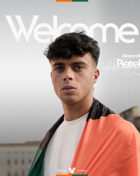 官方：威尼斯租借尤文中场彼得雷利，含选择买断与回购条款